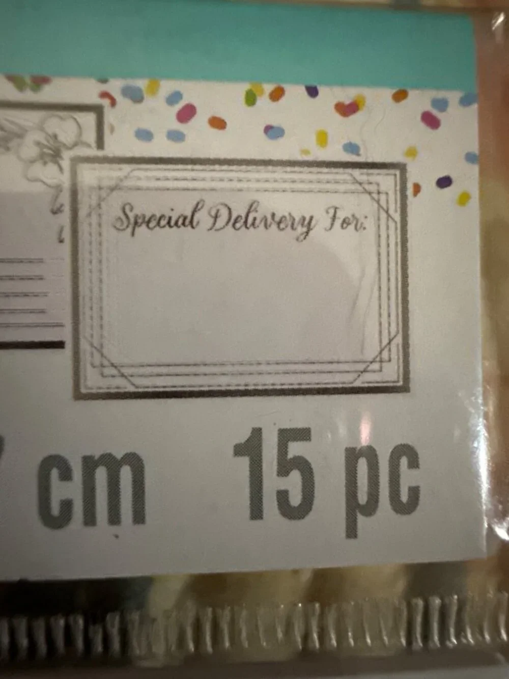 Celebrate It Address Labels 3 Designs 15 Pieces 3.5 In X 5 In Elegant Mailing St